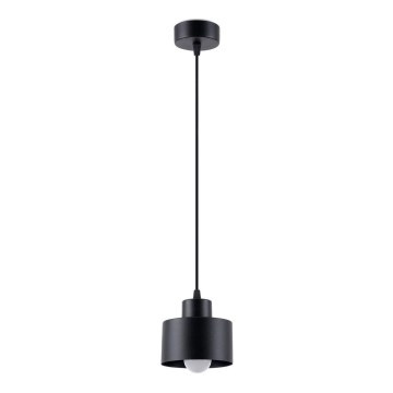 Suspension filaire SAVAR 1xE27/60W/230V noir