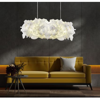 Suspension filaire SERENE 1xE27/40W/230V blanc