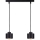 Suspension filaire SIMPLY BLACK 2xE27/60W/230V