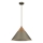 Suspension filaire SINGLE 1xE27/15W/230V laiton/hêtre
