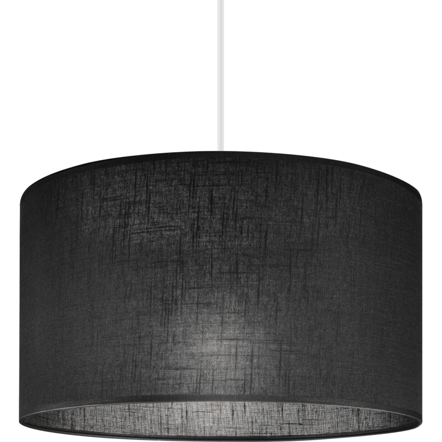 Suspension filaire SIRJA 1xE27/60W/230V noir