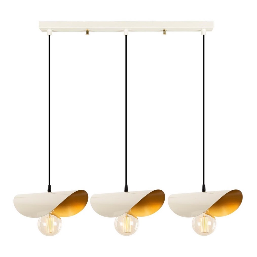 Suspension filaire SIVANI 3xE27/100W/230V