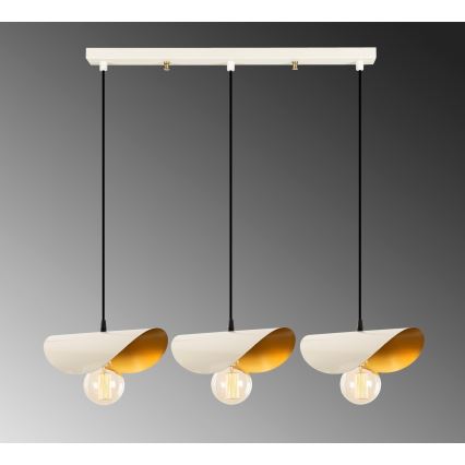 Suspension filaire SIVANI 3xE27/100W/230V