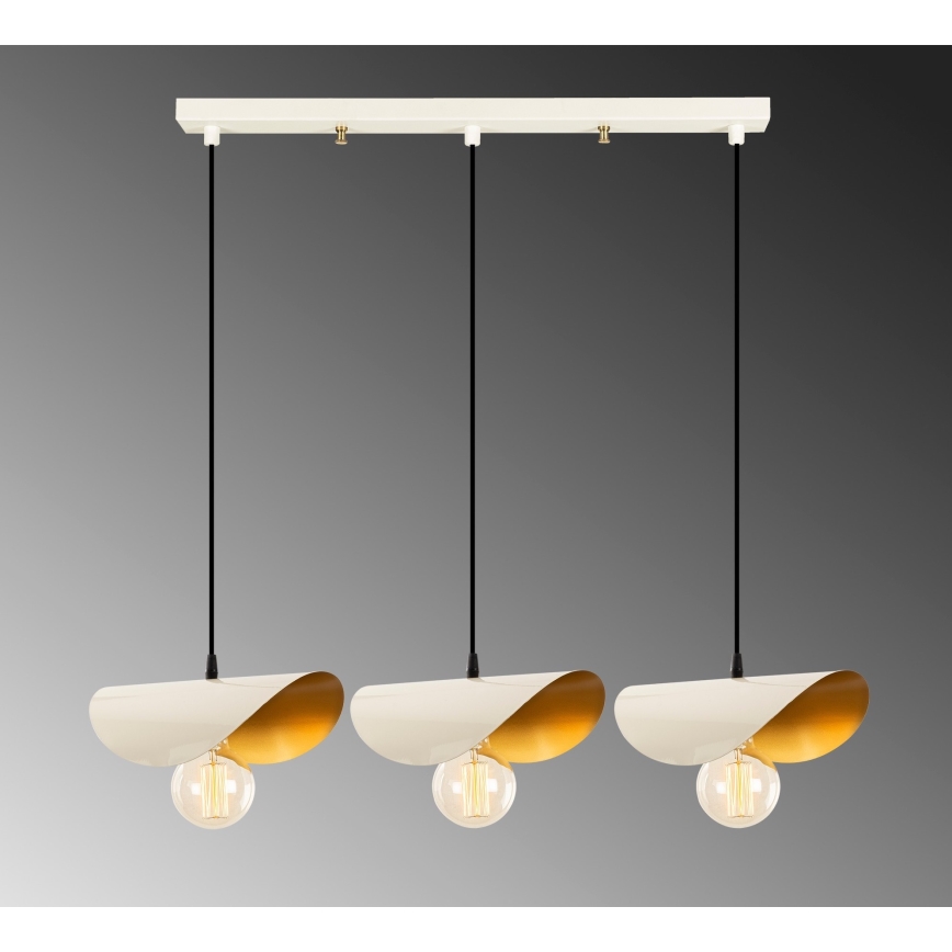 Suspension filaire SIVANI 3xE27/100W/230V