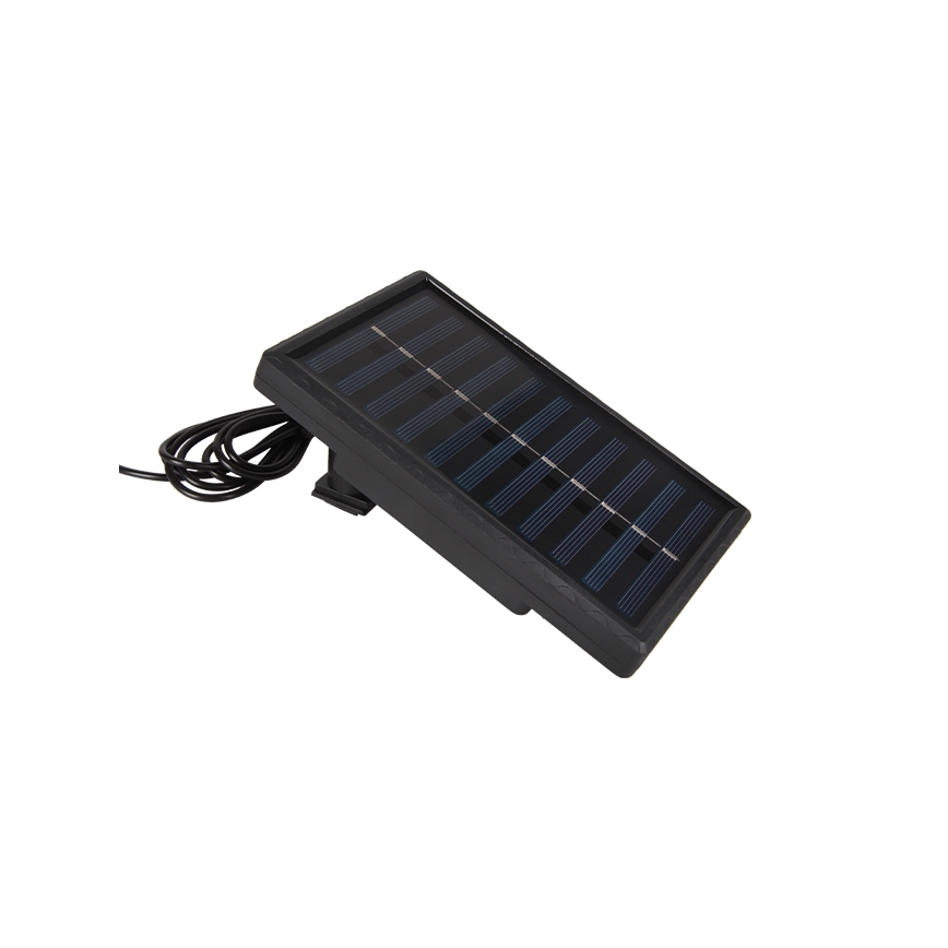 Suspension filaire solaire à intensité variable 2xLED/1,8W/3,7V IP44 6500K 1200 mAh + Télécommande