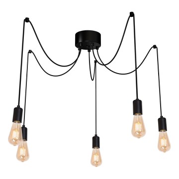 Suspension filaire SPINDEL 5xE27/60W/230V araignée