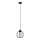 Suspension filaire STARLIGHT 1xE27/15W/230V noir/argent