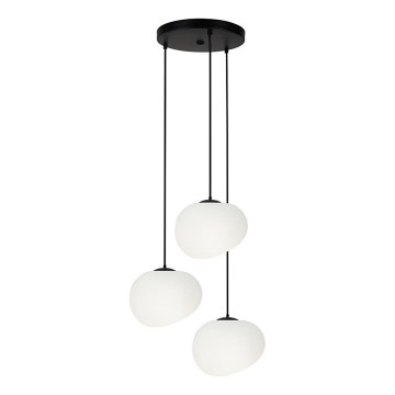 Suspension filaire STONES 3xE27/40W/230V