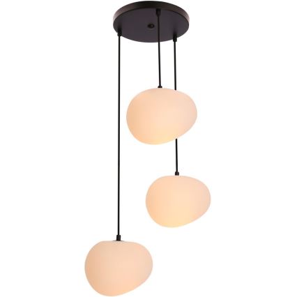 Suspension filaire STONES 3xE27/40W/230V
