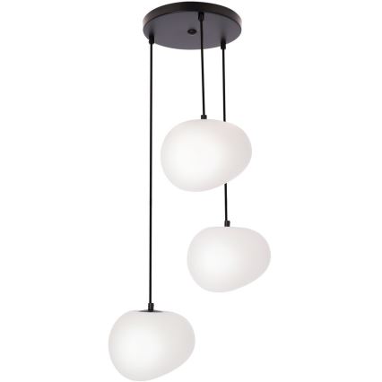 Suspension filaire STONES 3xE27/40W/230V