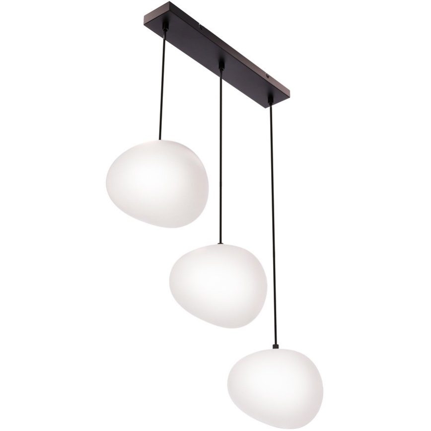 Suspension filaire STONES 3xE27/40W/230V