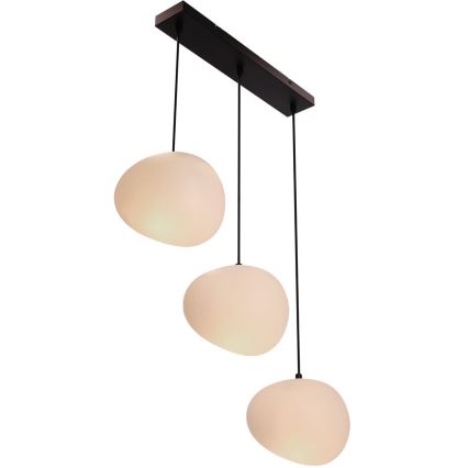 Suspension filaire STONES 3xE27/40W/230V