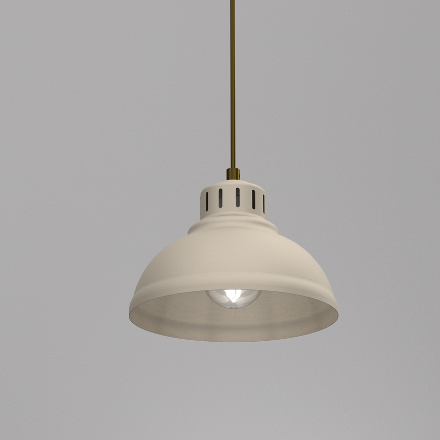 Suspension filaire SVEN 1xE27/15W/230V beige