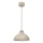 Suspension filaire SVEN 1xE27/15W/230V beige