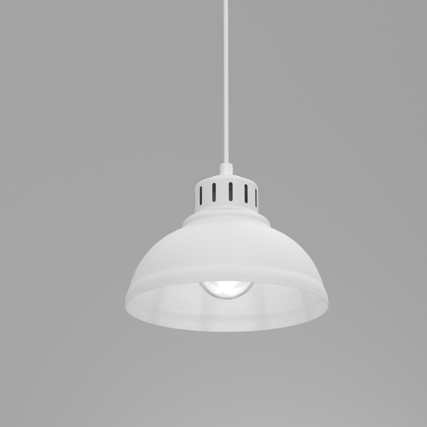 Suspension filaire SVEN 1xE27/15W/230V blanc