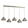 Suspension filaire SVEN 5xE27/15W/230V laiton