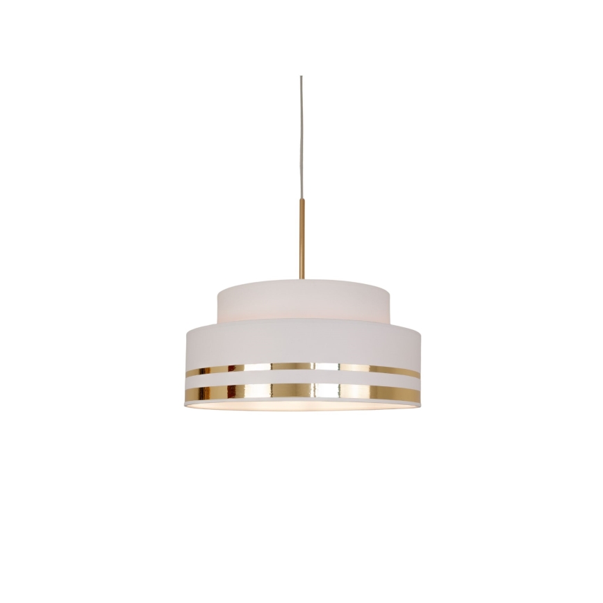 Suspension filaire TAMI 1xE27/60W/230V crème/doré
