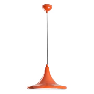 Suspension filaire TOM 1xE27/40W/230V orange