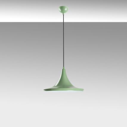 Suspension filaire TOM 1xE27/40W/230V vert