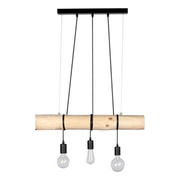 Suspension filaire TRABO 3xE27/60W/230V pin