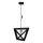 Suspension filaire TRIGONON 1xE27/60W/230V hêtre