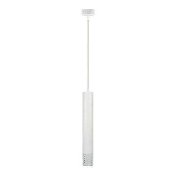 Suspension filaire TUBI 1xGU10/8W/230V blanc