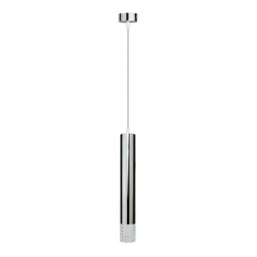 Suspension filaire TUBI 1xGU10/8W/230V chrome brillant