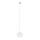 Suspension filaire TULOS 1xE27/60W/230V blanc