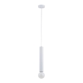 Suspension filaire TWISTER 1xE27/60W/230V blanc