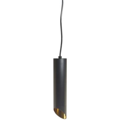 Suspension filaire VALDA 1xGU10/60W/230V 132 cm noir