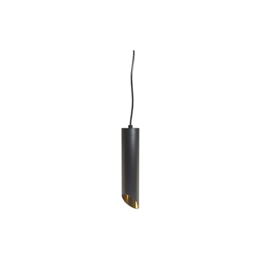 Suspension filaire VALDA 1xGU10/60W/230V 132 cm noir