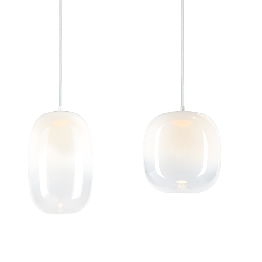 Suspension filaire VASO LED/15W/230V blanc