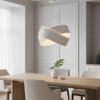 Suspension filaire VIENO 3xE27/15W/230V blanc