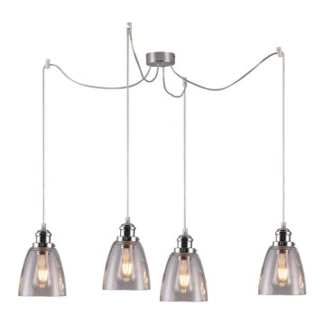 Suspension filaire VOICE 4xE27/40W/230V araignée