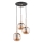 Suspension filaire VOLDA 3xE27/15W/230V d. 52 cm laiton