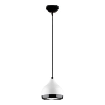 Suspension filaire YILDO 1xE27/40W/230V blanc/noir