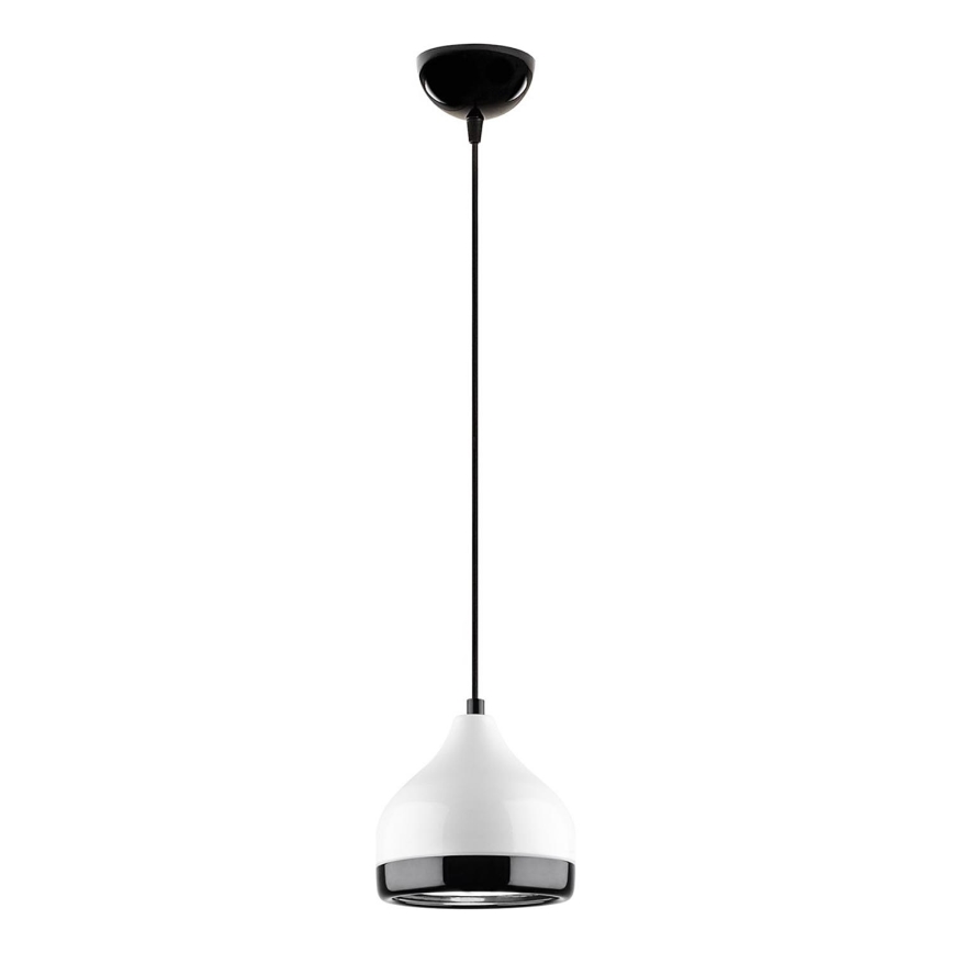 Suspension filaire YILDO 1xE27/40W/230V blanc/noir