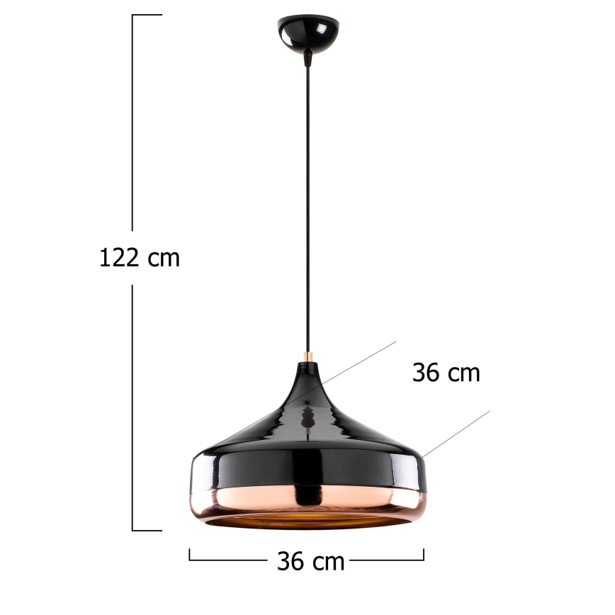 Suspension filaire YILDO 1xE27/40W/230V