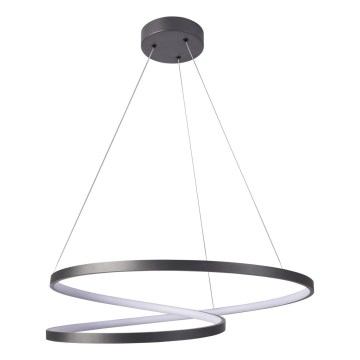 Suspension filaire ZEFIRA LED/52W/230V 4000K d. 60 cm anthracite