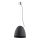 Suspension filaire ZETES 1xE27/15W/230V noir