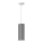 Suspension filaire ZIK 1xE27/40W/230V gris
