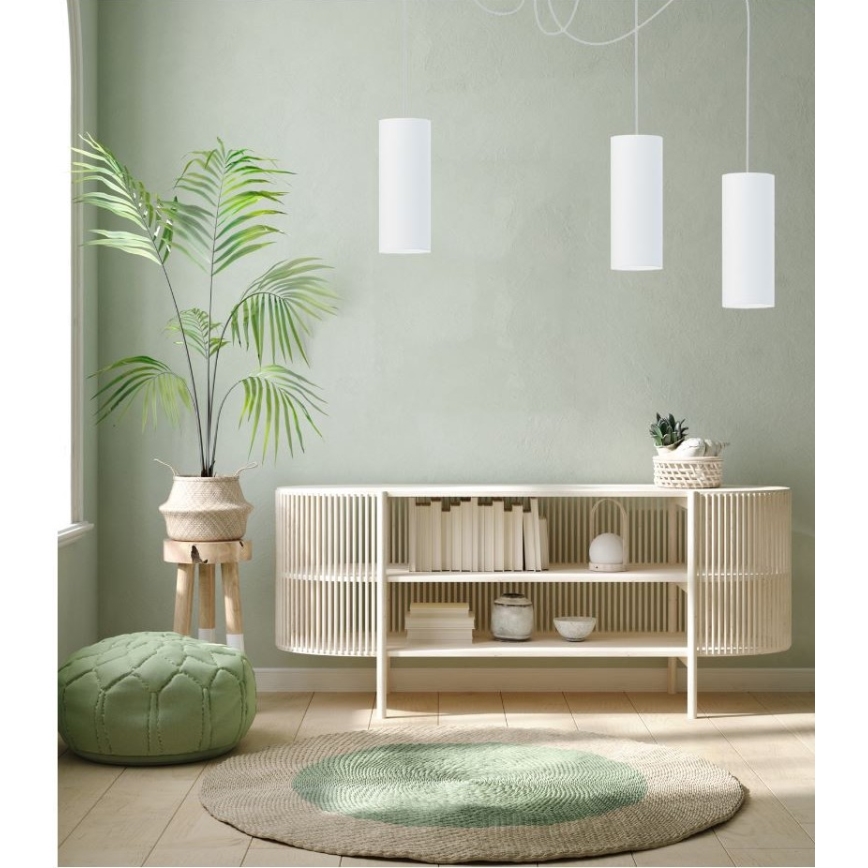 Suspension filaire ZIK 3xE27/40W/230V araignée blanc