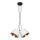 Suspension filaire ZOMA 3xE27/60W/260V blanc/cuivré