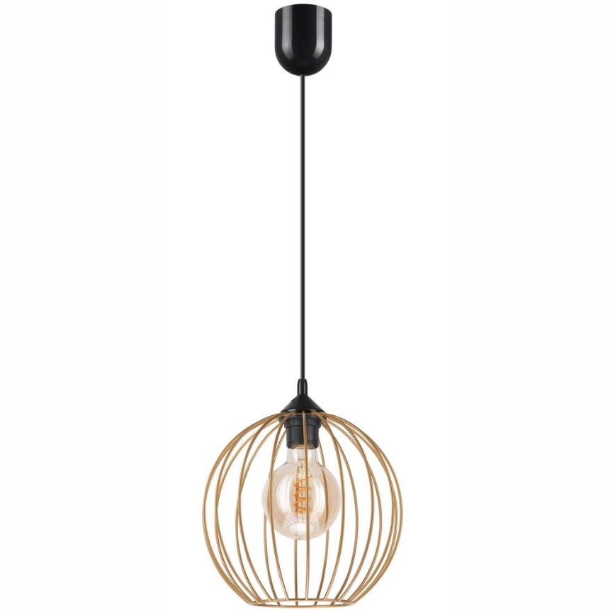 Suspension filaire ZOYA 1xE27/60W/230V laiton
