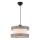 Suspension HALO 1xE27/60W/230V crème/gris