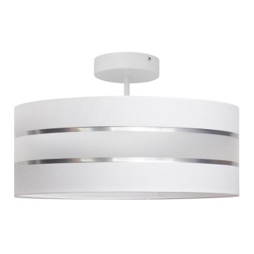 Suspension HELEN 3xE27/15W/230V blanc/chrome brillant