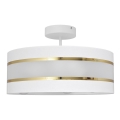 Suspension HELEN 3xE27/15W/230V blanc/doré