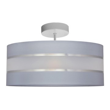 Suspension HELEN 3xE27/15W/230V gris/chrome brillant