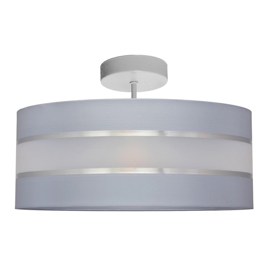 Suspension HELEN 3xE27/15W/230V gris/chrome brillant