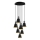 Suspension KEM 7xE27/40W/230V noir